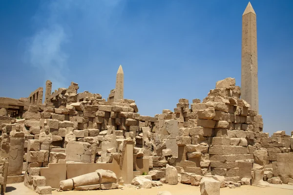Ruínas do Templo em Luxor — Fotografia de Stock