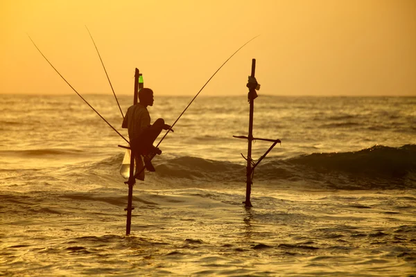 斯里兰卡南部海岸-1 月 06 ；2011： 传统的斯里兰卡 — 图库照片