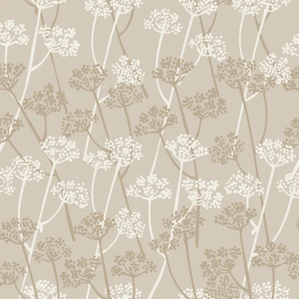 Élégance vecteur motif floral sans couture — Image vectorielle