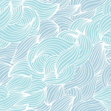 Abstract waves seamless background clipart