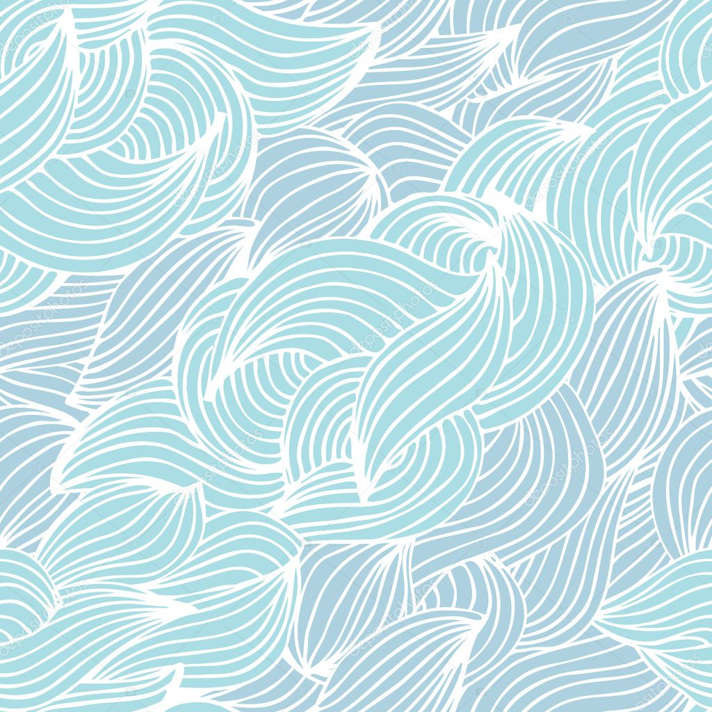 Abstract waves seamless background