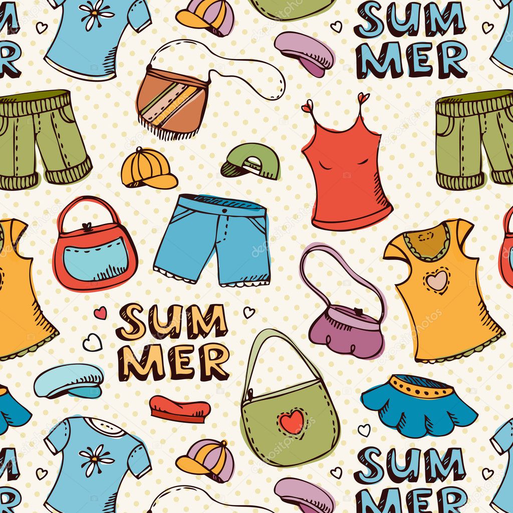 Summer clothing shopping pattern