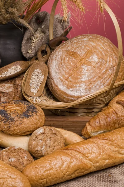 Chléb čerstvé jídlo — Stock fotografie