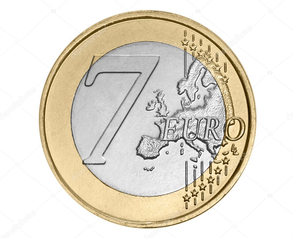 Seven euro coin