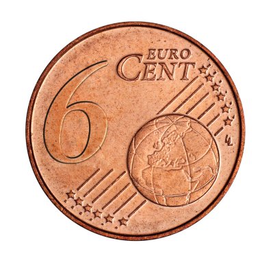 6 euro cent sikke