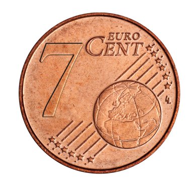 7 euro cent sikke