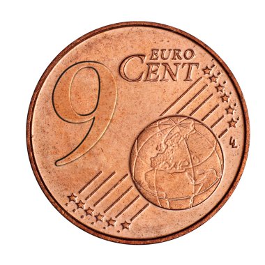 9 euro cent sikke