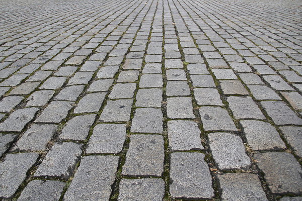 Stone street road pavement texture