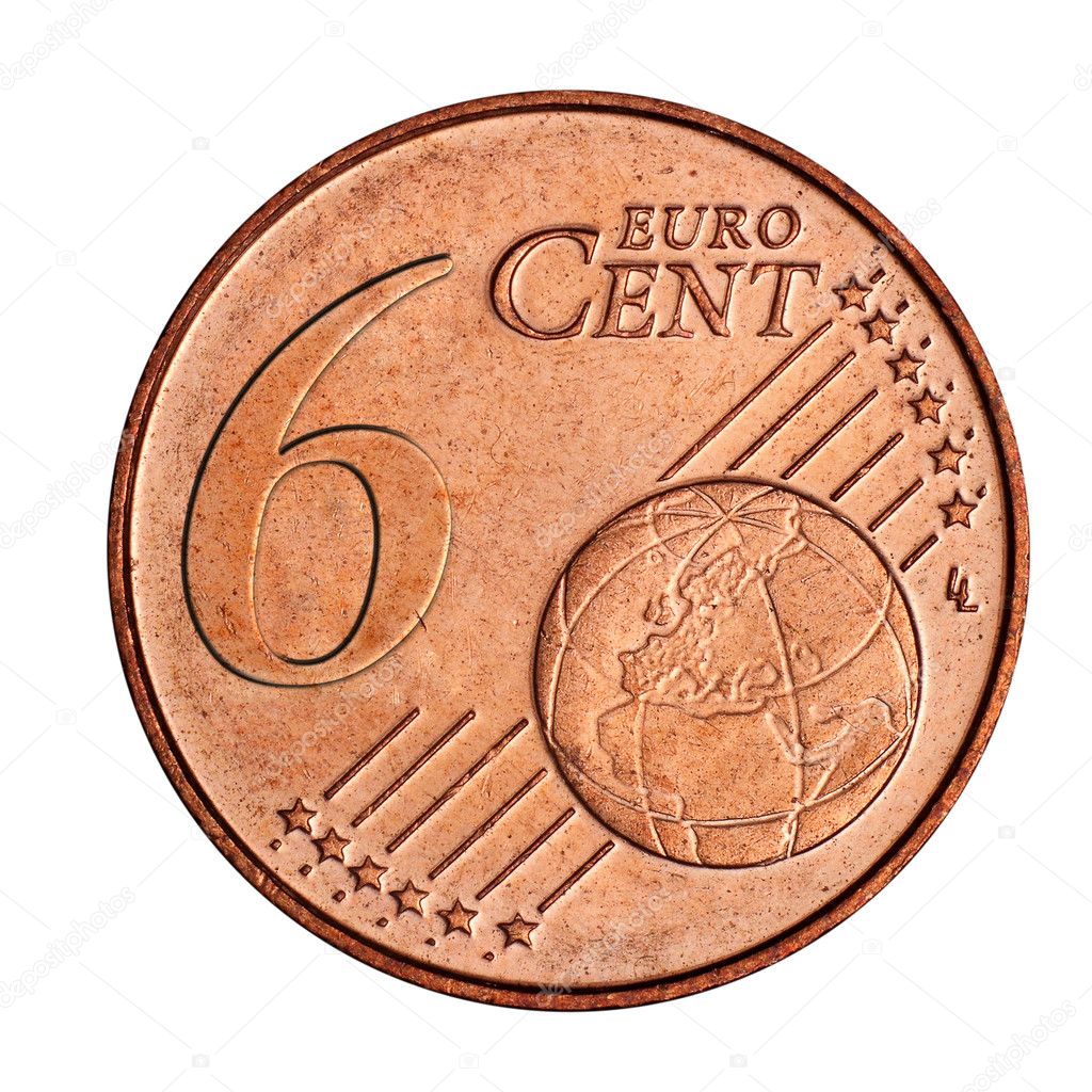 6 euro cent coin