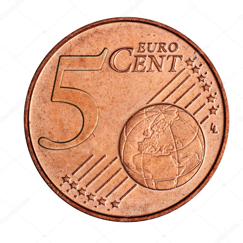 5 euro cent coin
