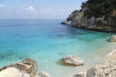 Seashore cala goloritze, Sardinia, Italy clipart
