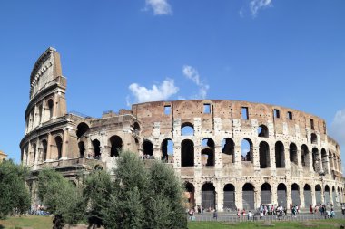 Kolezyum, Roma, İtalya parlak güneşli