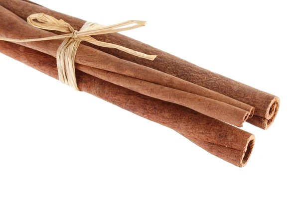Cinnamon stick on white — Stock Photo, Image