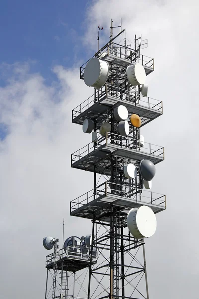 Antenas de torre — Fotografia de Stock