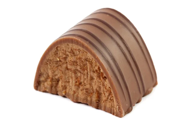 Swiss chocolates on white background — Stock Photo, Image