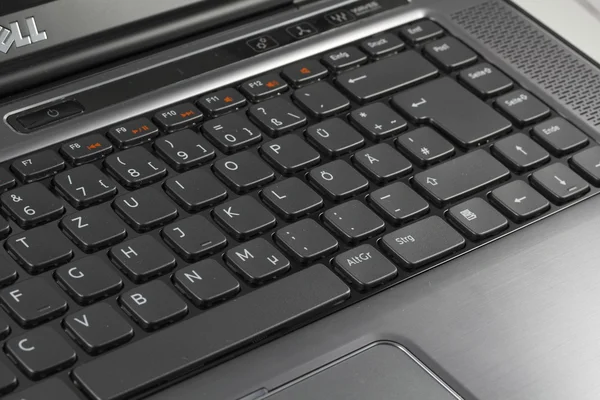 En laptop tangentbord — Stockfoto