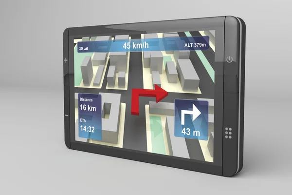 GPS навигатор — стоковое фото