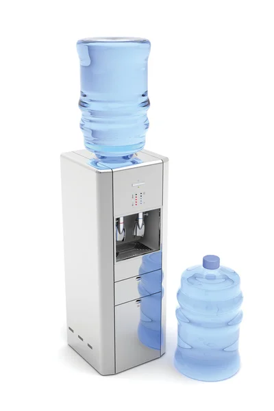 Dispensador de agua plateado —  Fotos de Stock