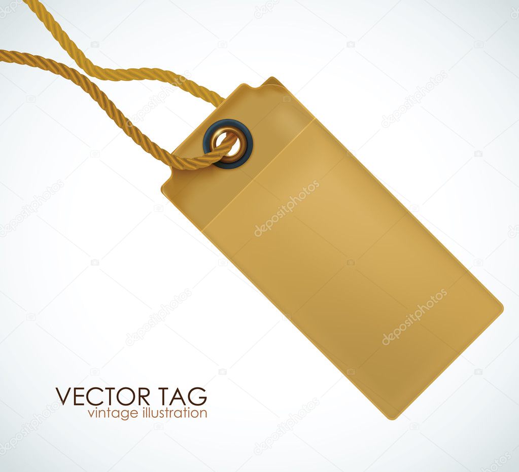 Price tag. Vector illustration.