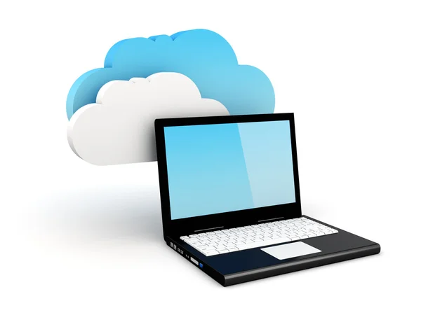 Concetto di cloud computing — Foto Stock