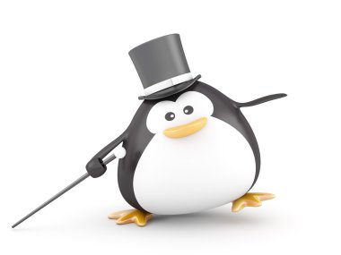 Penguin Astaire clipart