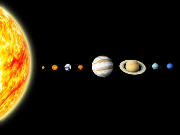 Сонячна система — стокове фото