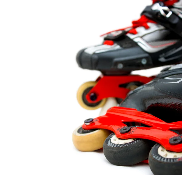 stock image Roller skates close up, copy-space