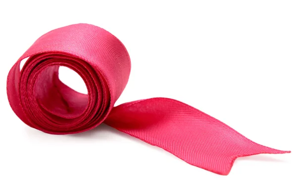Hank of pink ribbon macro — Stock Photo, Image