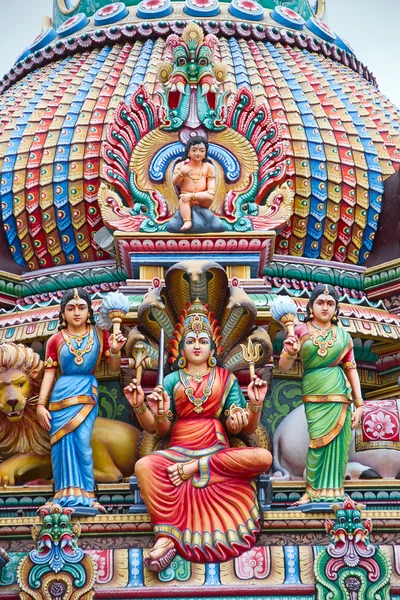 Індуїстського храму в Сінгапурі — стокове фото