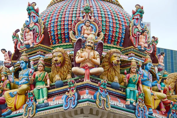 Hinduistický chrám v Singapuru — Stock fotografie