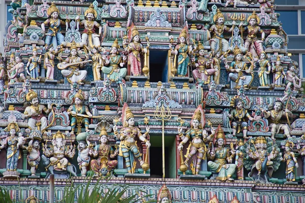 Индуистский храм в Сингапуре — стоковое фото