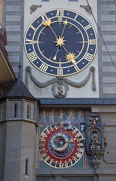 Zvířetníkový hodiny v Bernu — Stock fotografie