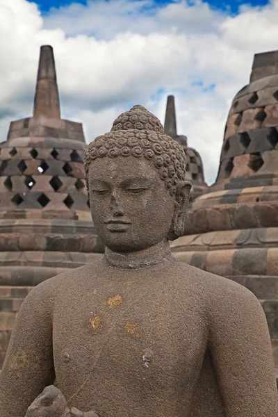 Боробудур храм в Індонезії — стокове фото