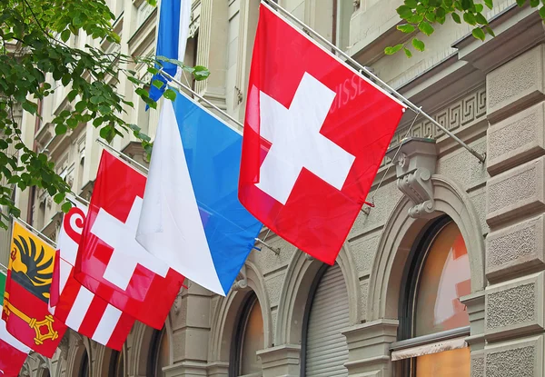 De nationale dag Zwitserse in Zürich — Stockfoto