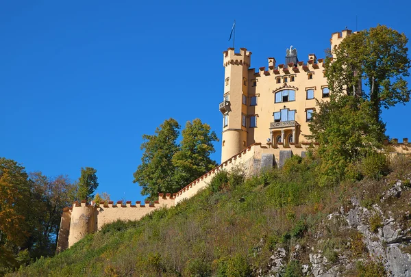 Zamek Hohenschwangau — Zdjęcie stockowe