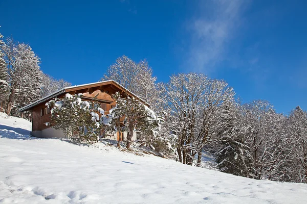 Winter in alps — Stock Photo, Image