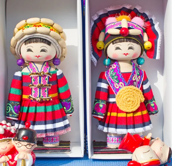 Chinesische Puppen — Stockfoto