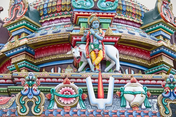 Hindoeïstische tempel in singapore — Stockfoto