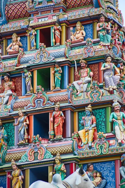 Singapur Hindu tapınağı — Stok fotoğraf