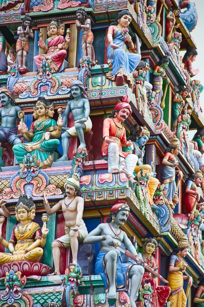 Singapur Hindu tapınağı — Stok fotoğraf