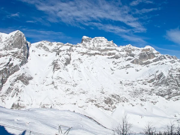 Winter in de Alpen — Stockfoto