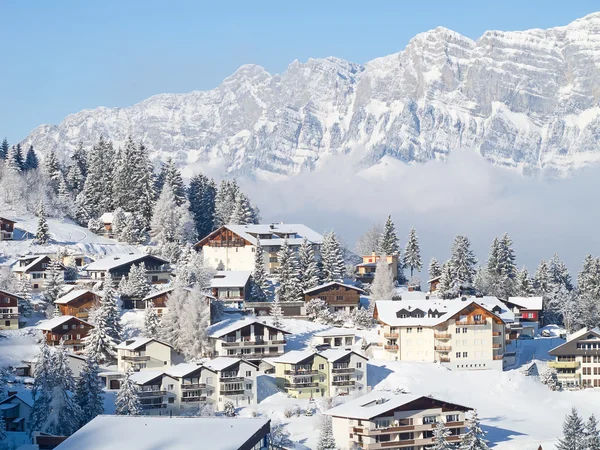 Zima v Alpách Royalty Free Stock Obrázky