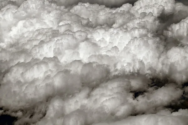 Ariel wolk weergave — Stockfoto