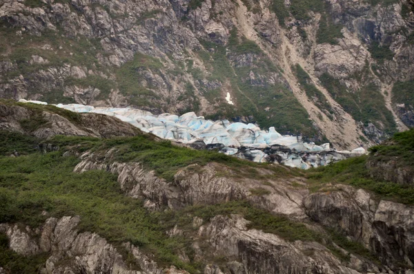 Alaskan-Gletscher Stockfoto