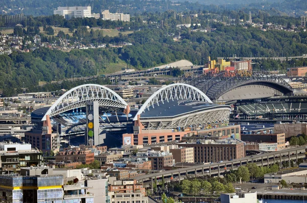 Vista cielo di Seattle — Foto Stock