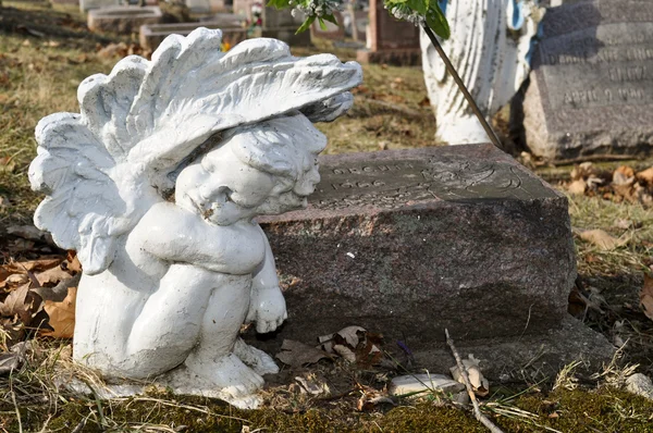 Angelo del mercato grave — Foto Stock