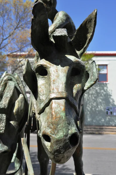 马雕像德克萨斯州 — 图库照片