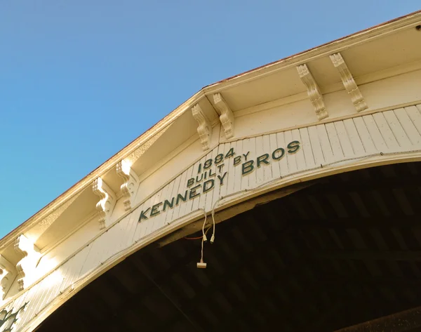 Kennedy bros krytý most connersville indiana — Stock fotografie