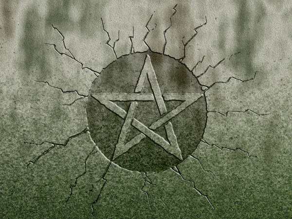 Pentagrama — Fotografia de Stock