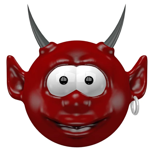 Diabeł głowy — Zdjęcie stockowe